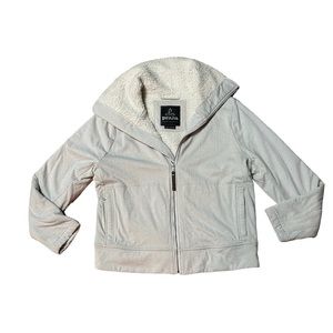 Prana Xina Jacket Size:XL Color:Light Tan